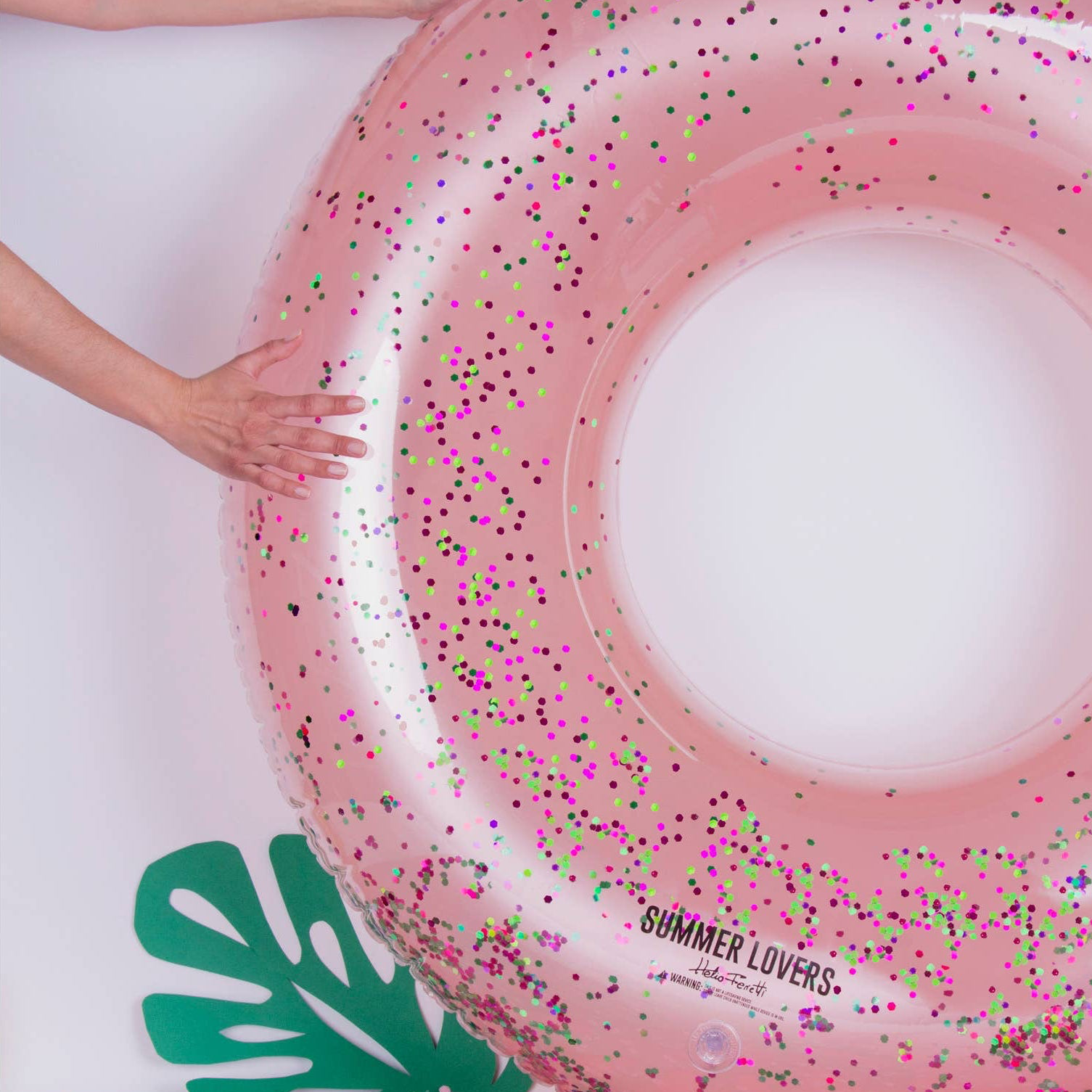 Glitter Pool Float