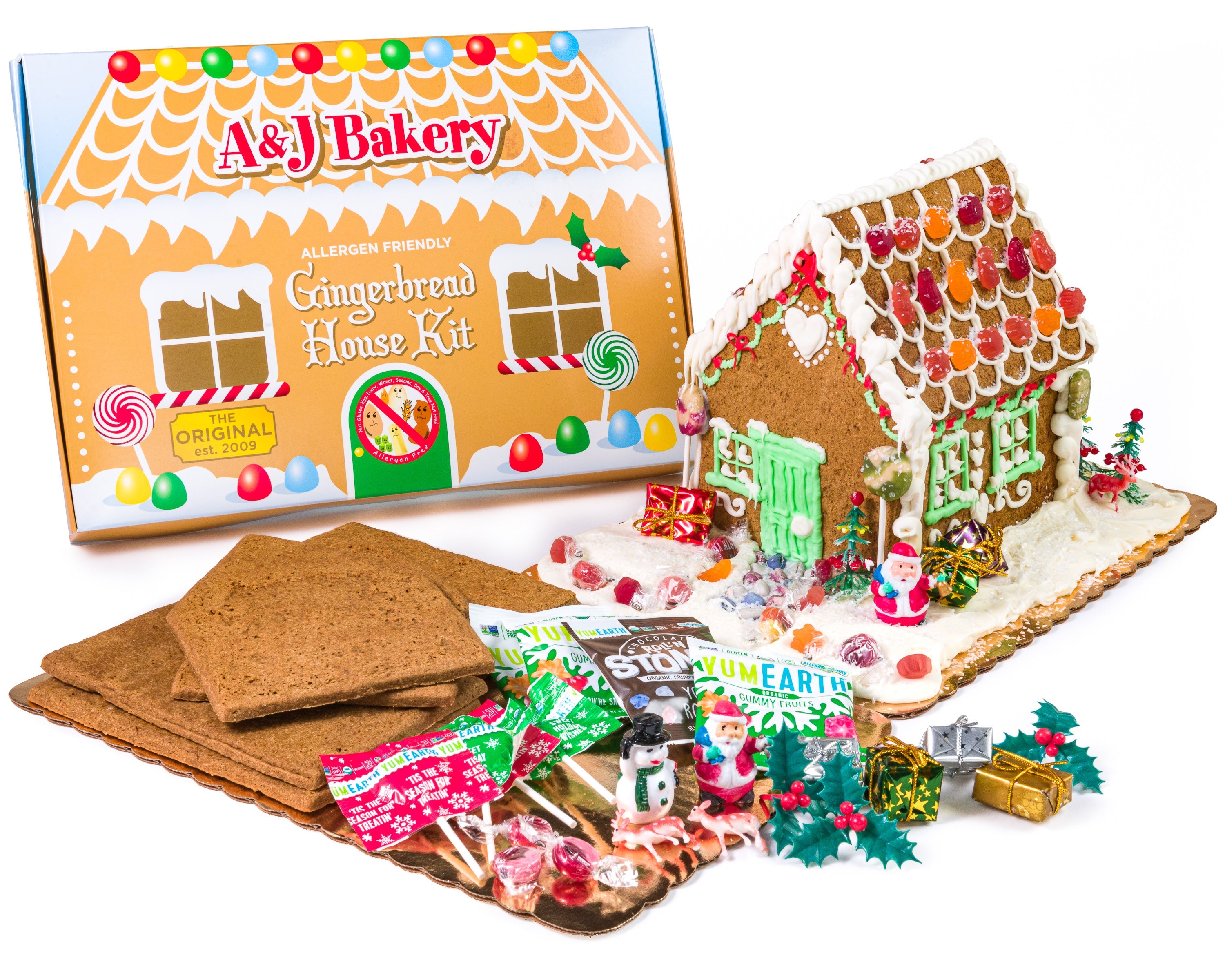 Allergen Friendly  and Vegan Gingerbread House Kit