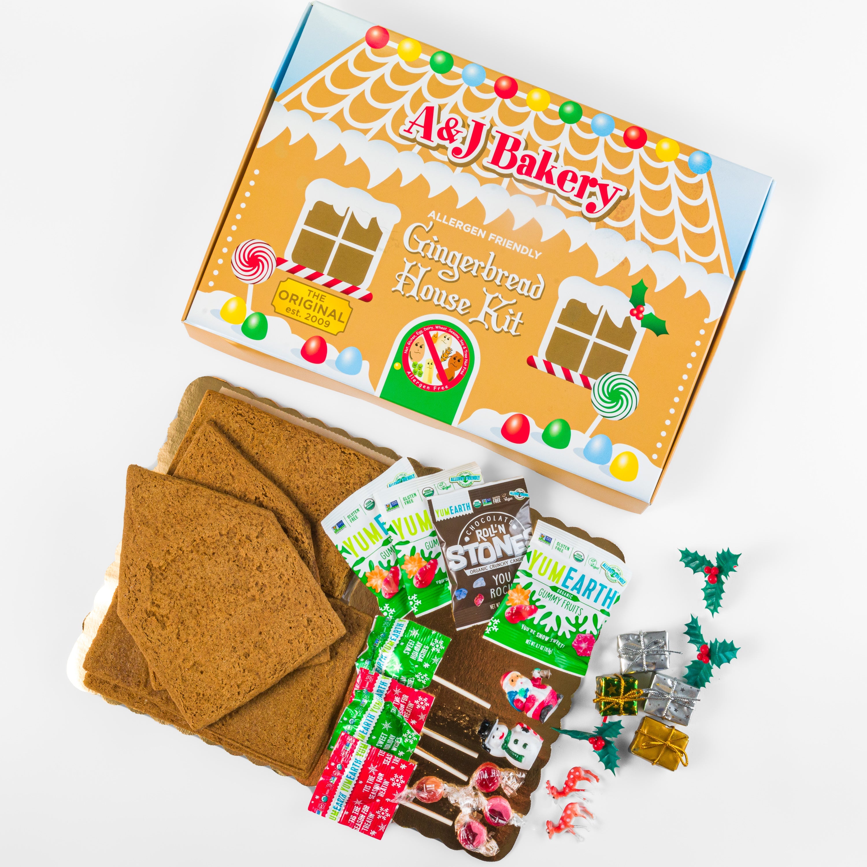 Allergen Friendly  and Vegan Gingerbread House Kit