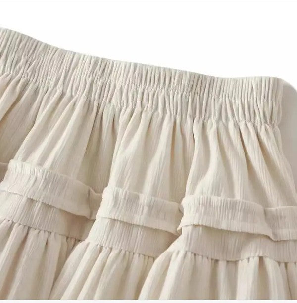 Miss Sparkling | Ruffle Mini Skirt