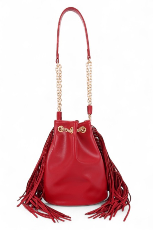 The Canyon Fringe Bucket Bag