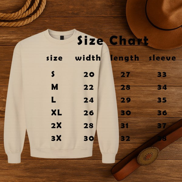 Wild West Western Graphic Sweatshirt