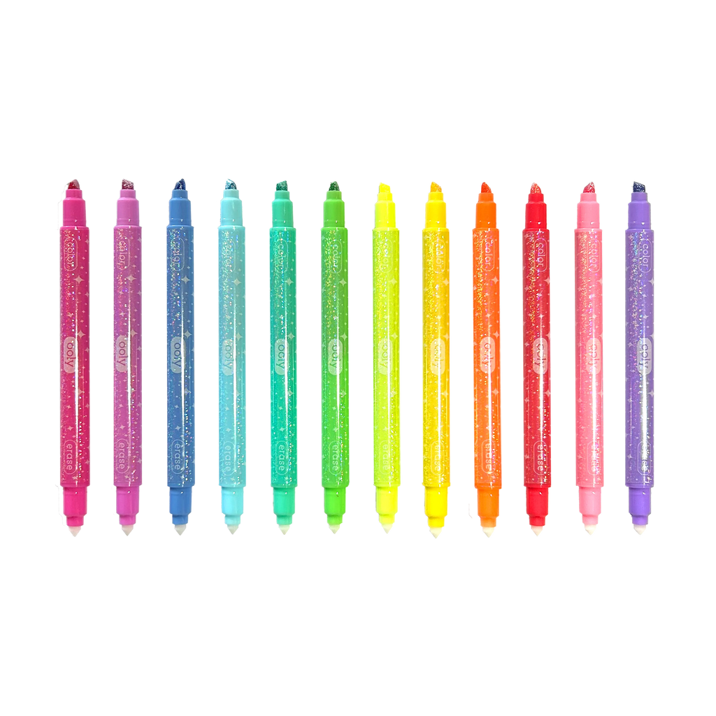 Make no Mistake!: Glittery Erasable Markers