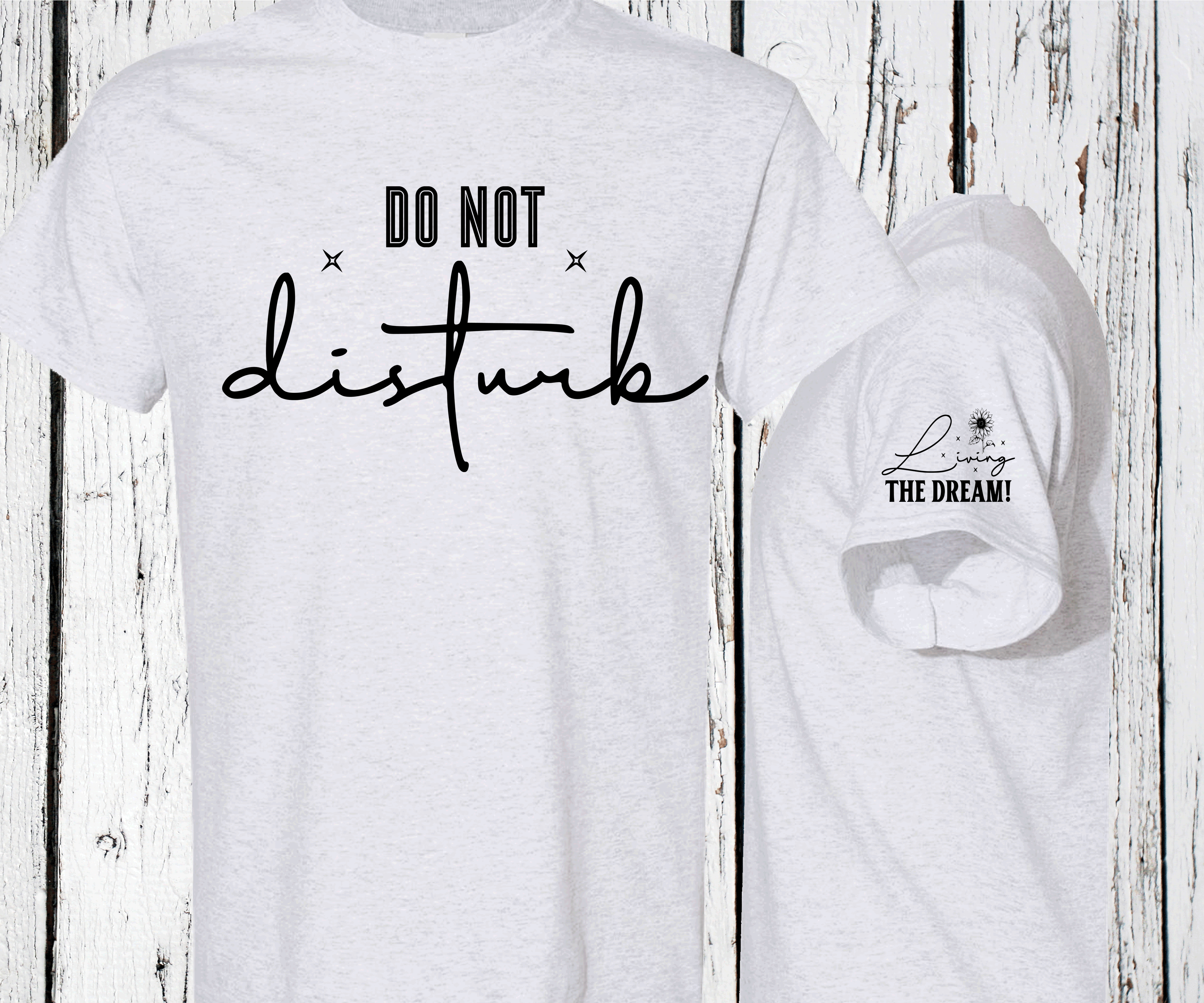 Do Not Disturb, Living the Dream Mental Health Awareness, self love sweatshirt, Self expression shirts, Great gift, Trending Sleeve Crew Necks
