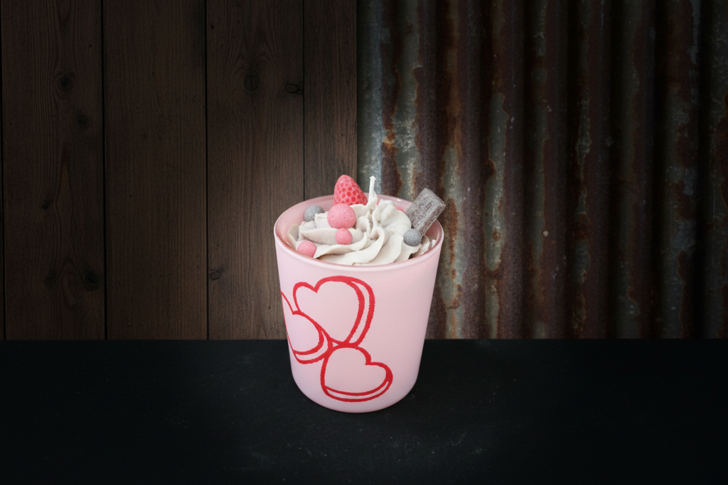 Chocolate Strawberry Whip Candle