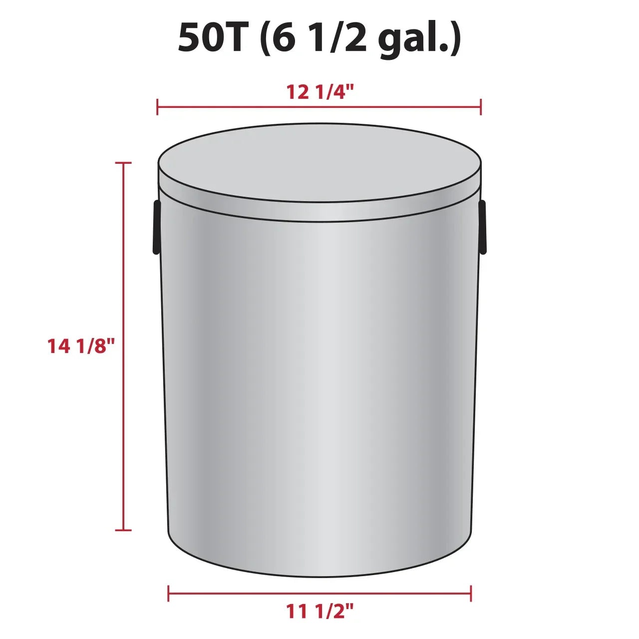 6.5 Gallon - Indigo Stripes 🟦 - Gourmet Popcorn Tin