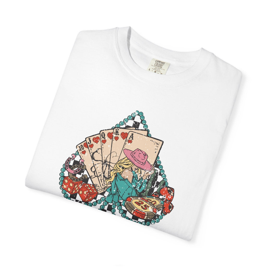 Ace of Spades Floral Card Tee
