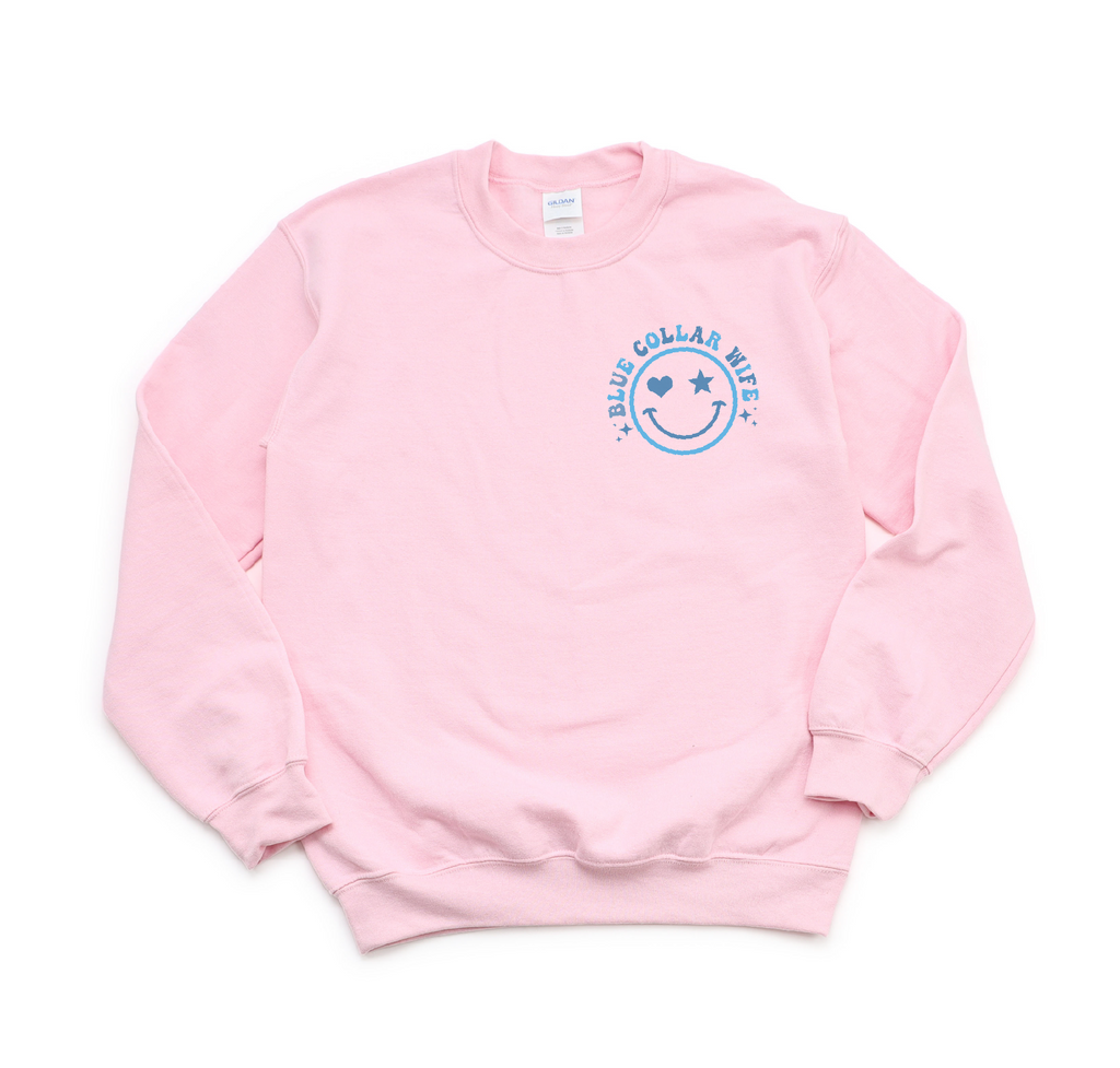 Dirty Hands Clean Money Blue Collar Wife Sweatshirt