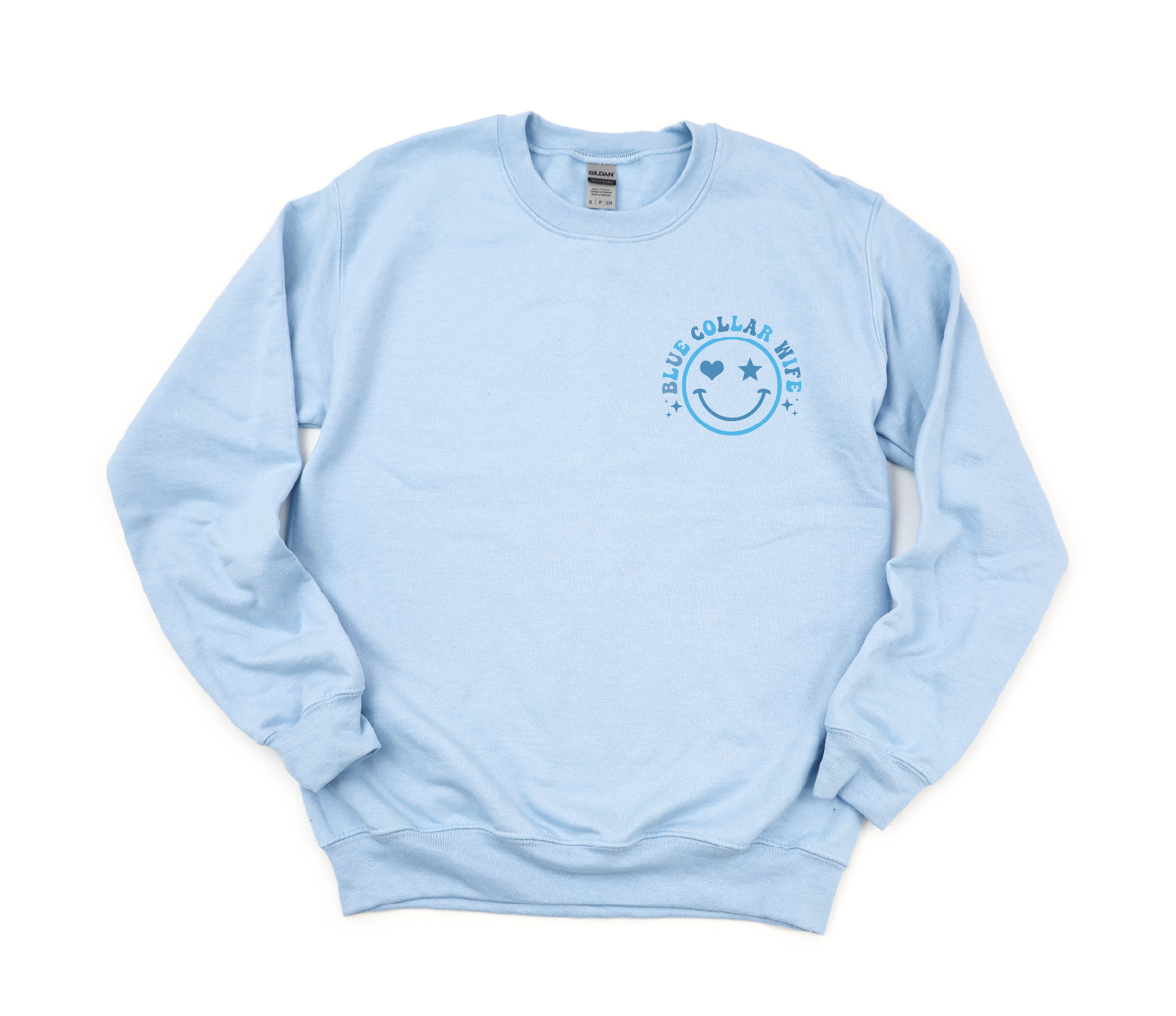 Dirty Hands Clean Money Blue Collar Wife Sweatshirt