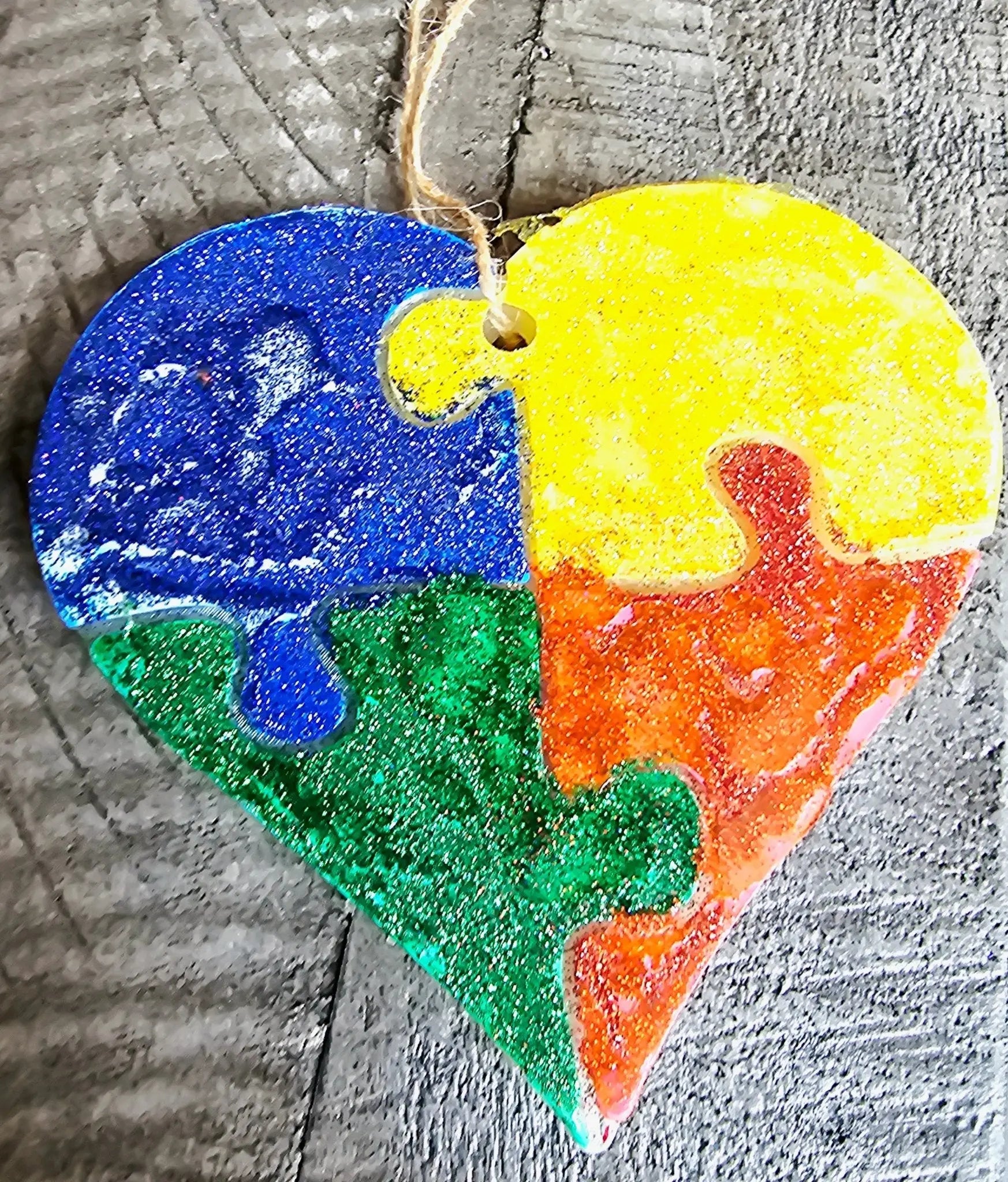 Autism Awareness Car Freshie – Puzzle Piece Awareness Aroma Bead Air Freshener