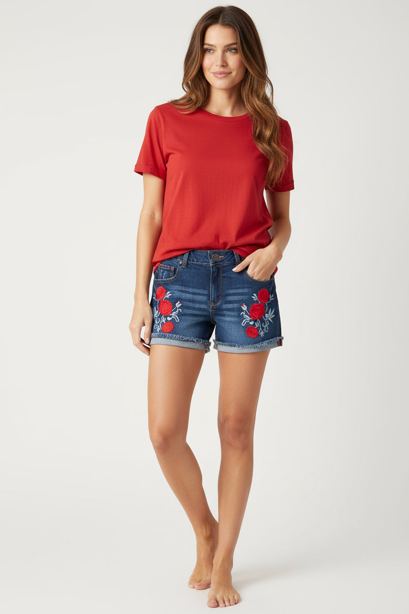 Blue Age Collection Denim Shorts