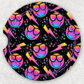 Car Coaster Set - Summer Happy Face