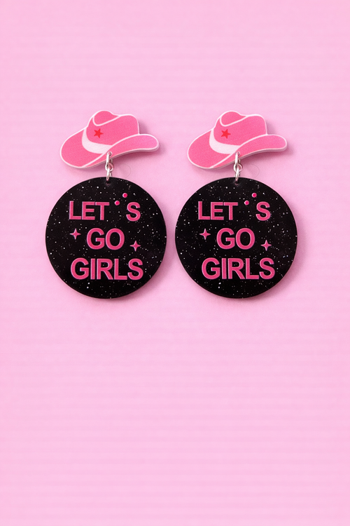 "Let's Go Girls" Earrings