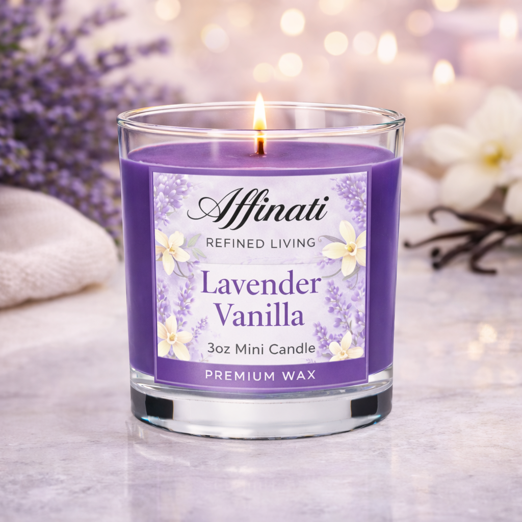 Lavender Vanilla Mini Candle