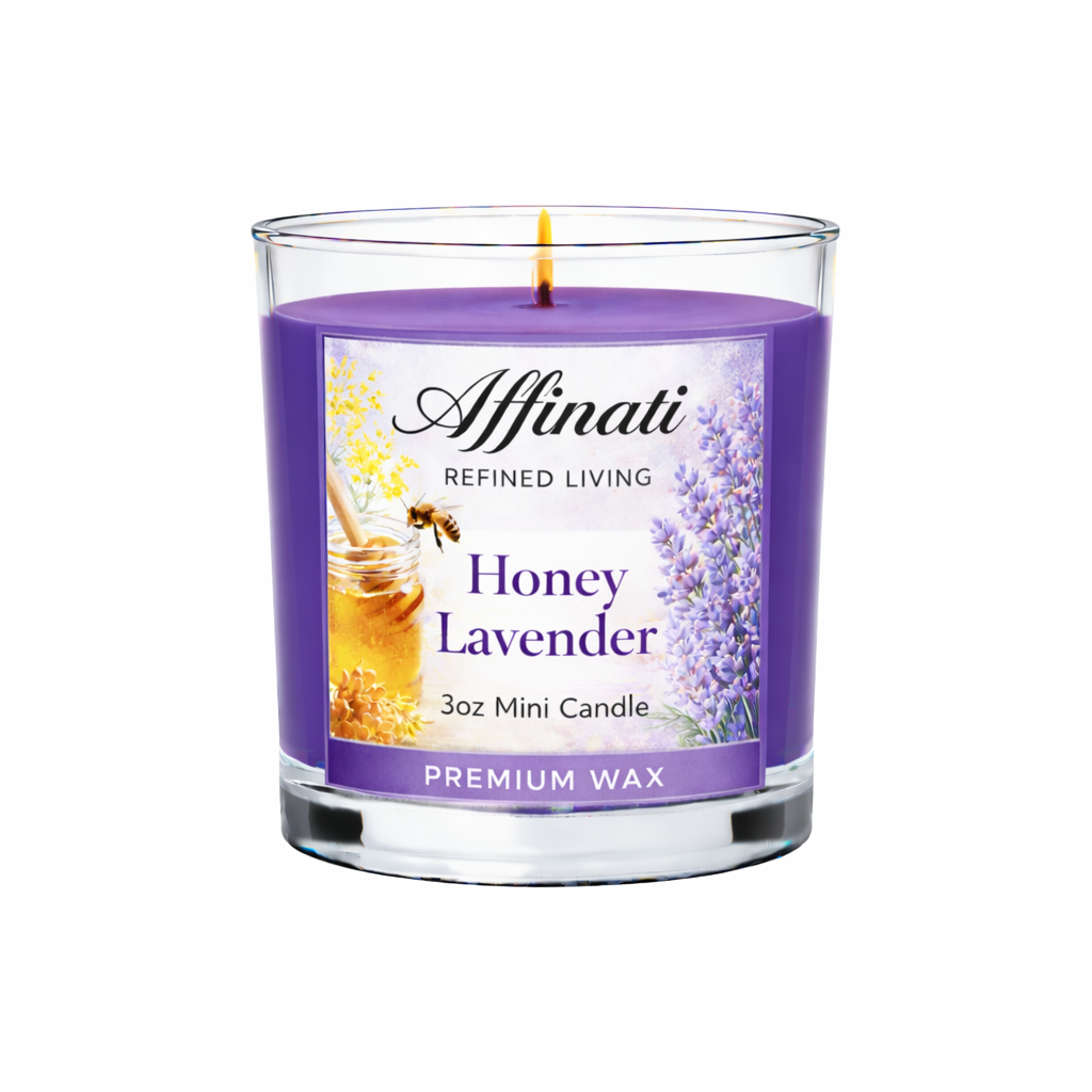 Honey Lavender Mini Candle