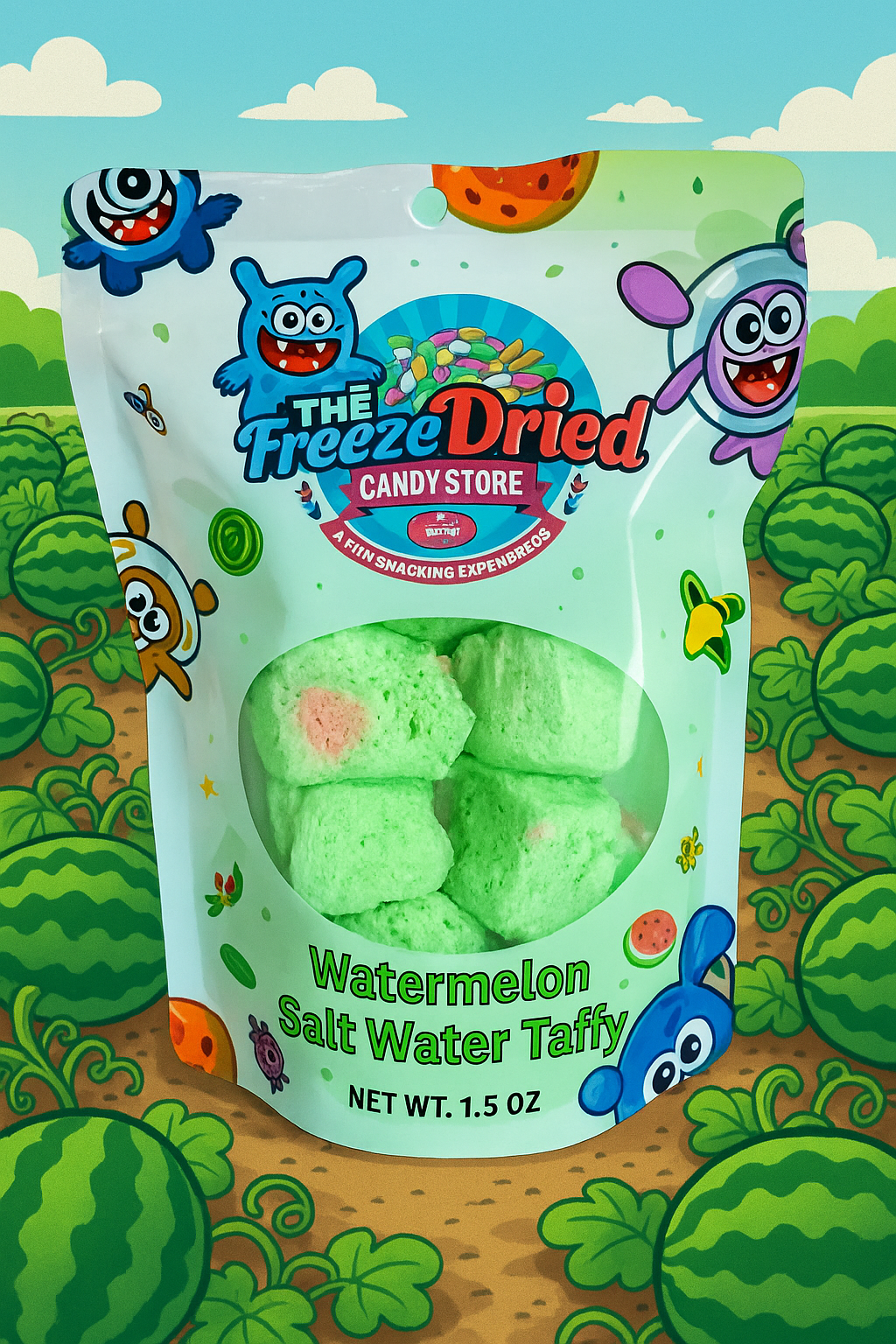 Watermelon Salt Water Taffy