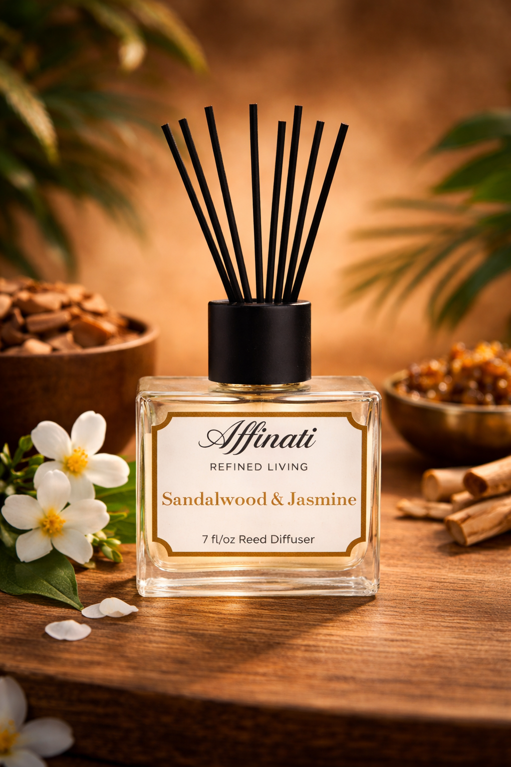 Sandalwood & Jasmine Reed Diffuser