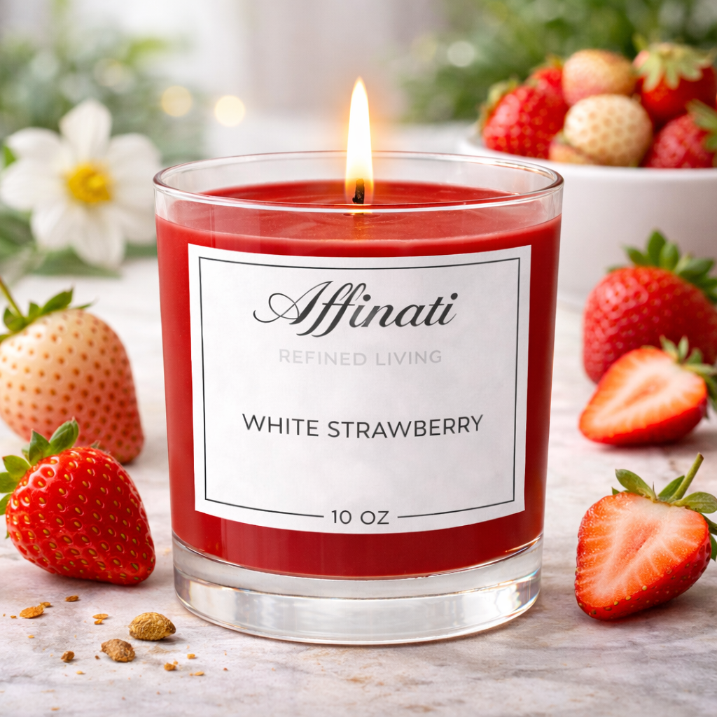 White Strawberry Original Candle