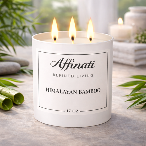 3-Wick Himalayan Bamboo Candle