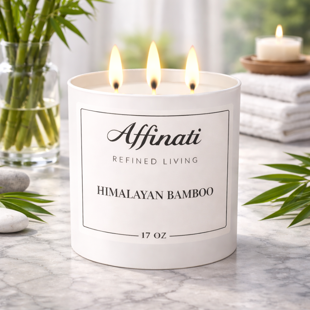 3-Wick Himalayan Bamboo Candle