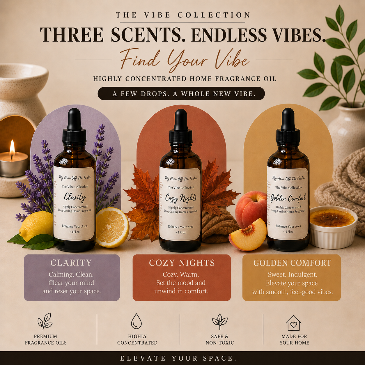 Home Vibes Aroma Oils
