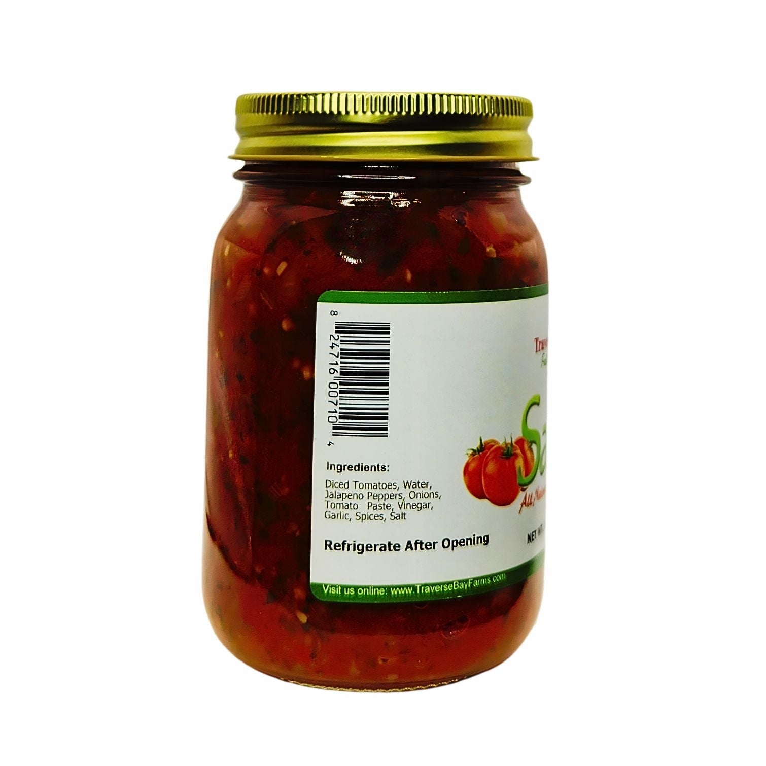 All Natural Homestyle Chunky Salsa - Hot, 16 oz