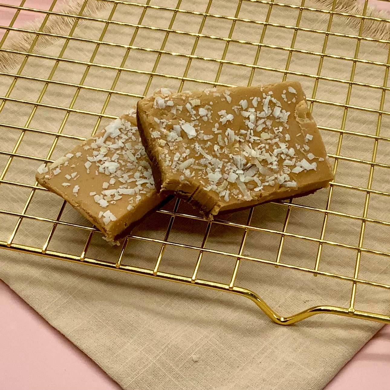 Coconut Caramel Fudge