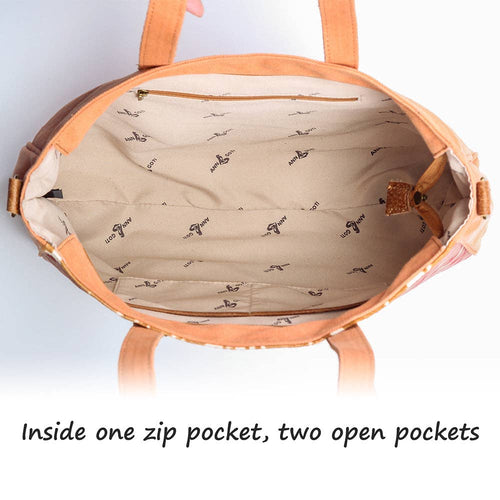 ANNGOTI Cowhide & Leather Western Purse