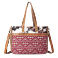 ANNGOTI Cowhide & Leather Western Purse