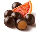 Dark Chocolate Blood Orange Caramels