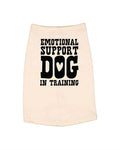 Emotional Support Dog in Training Dog Shirt