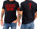Jesus Won || John 16:33 || Tee