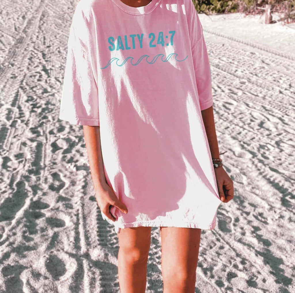 Salty 24:7 - Tee
