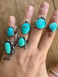 Size 6.5 Turquoise Rings