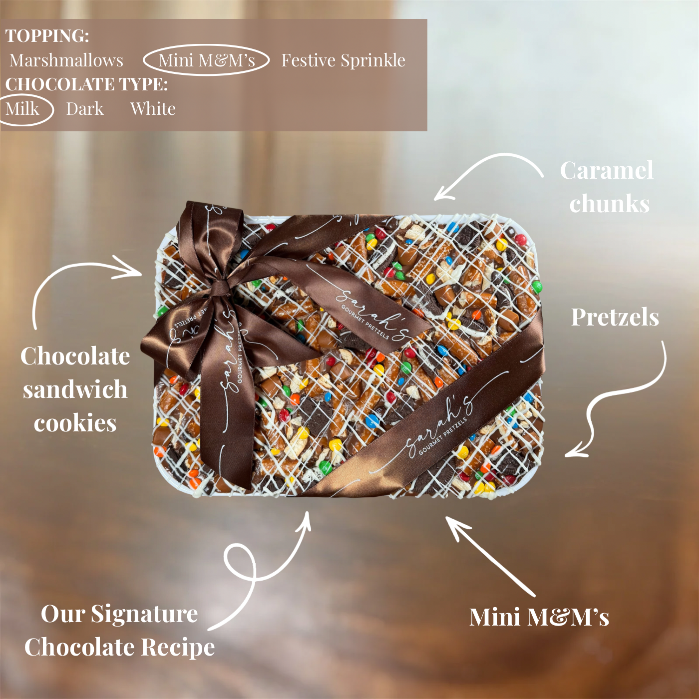 Gluten-Free Chocolate Bark Platter