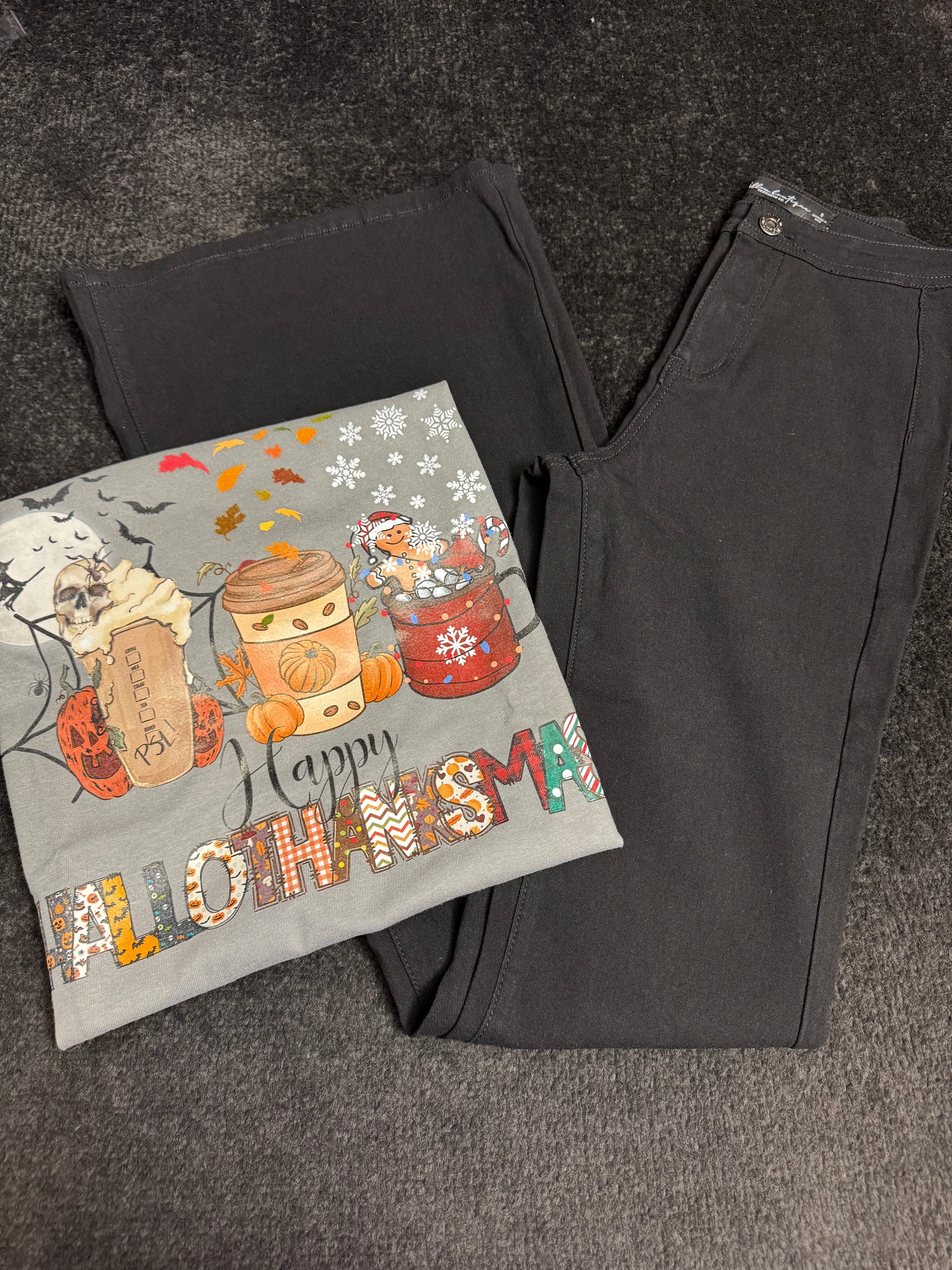 Hallothanksmas Flare Bundle (1 Fiona Flare + 1 Hallothanksmas Shirt)