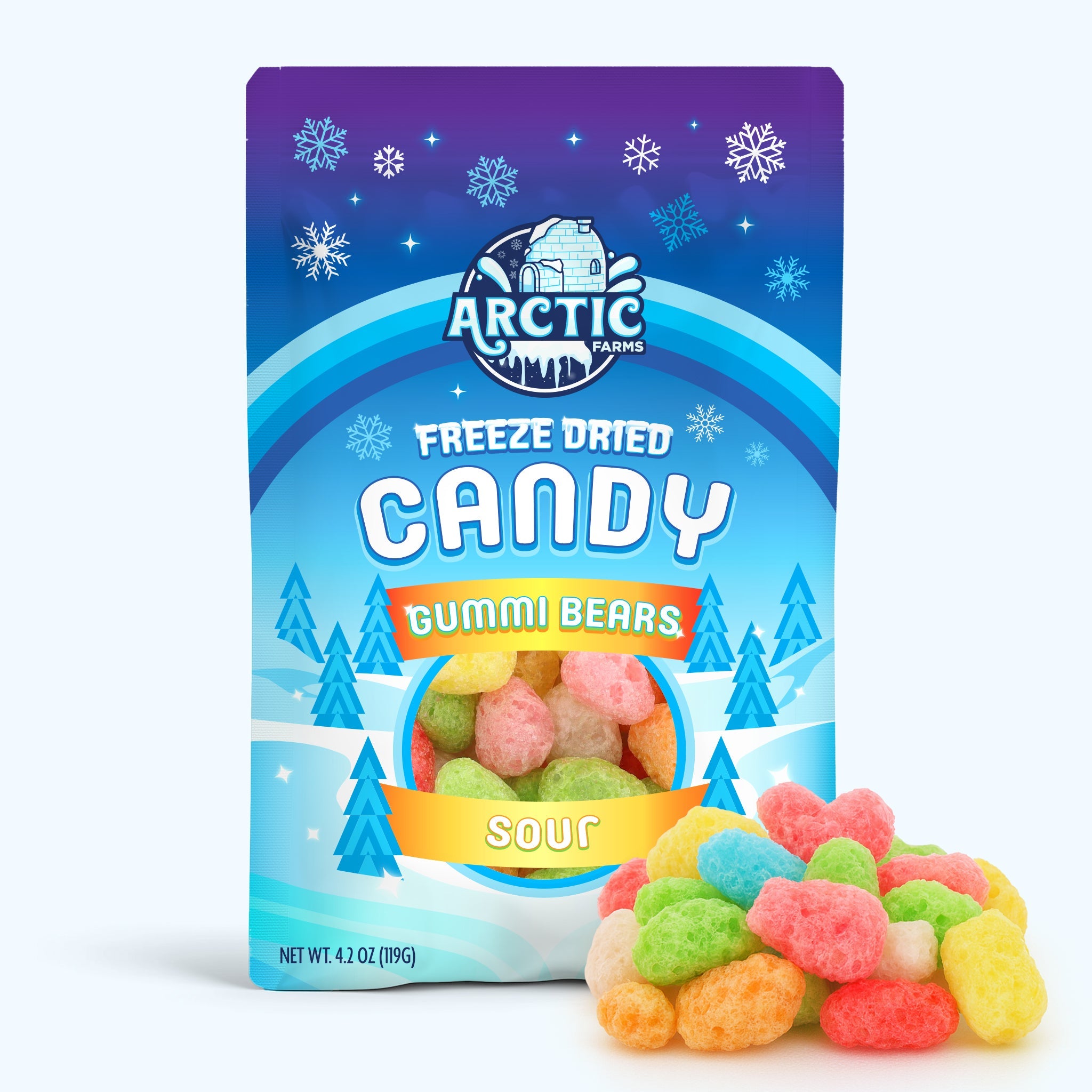 Freeze Dried Gummy Gummi Bears