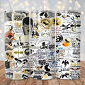 Fourth Wing Stickers 20 oz Skinny Tumbler