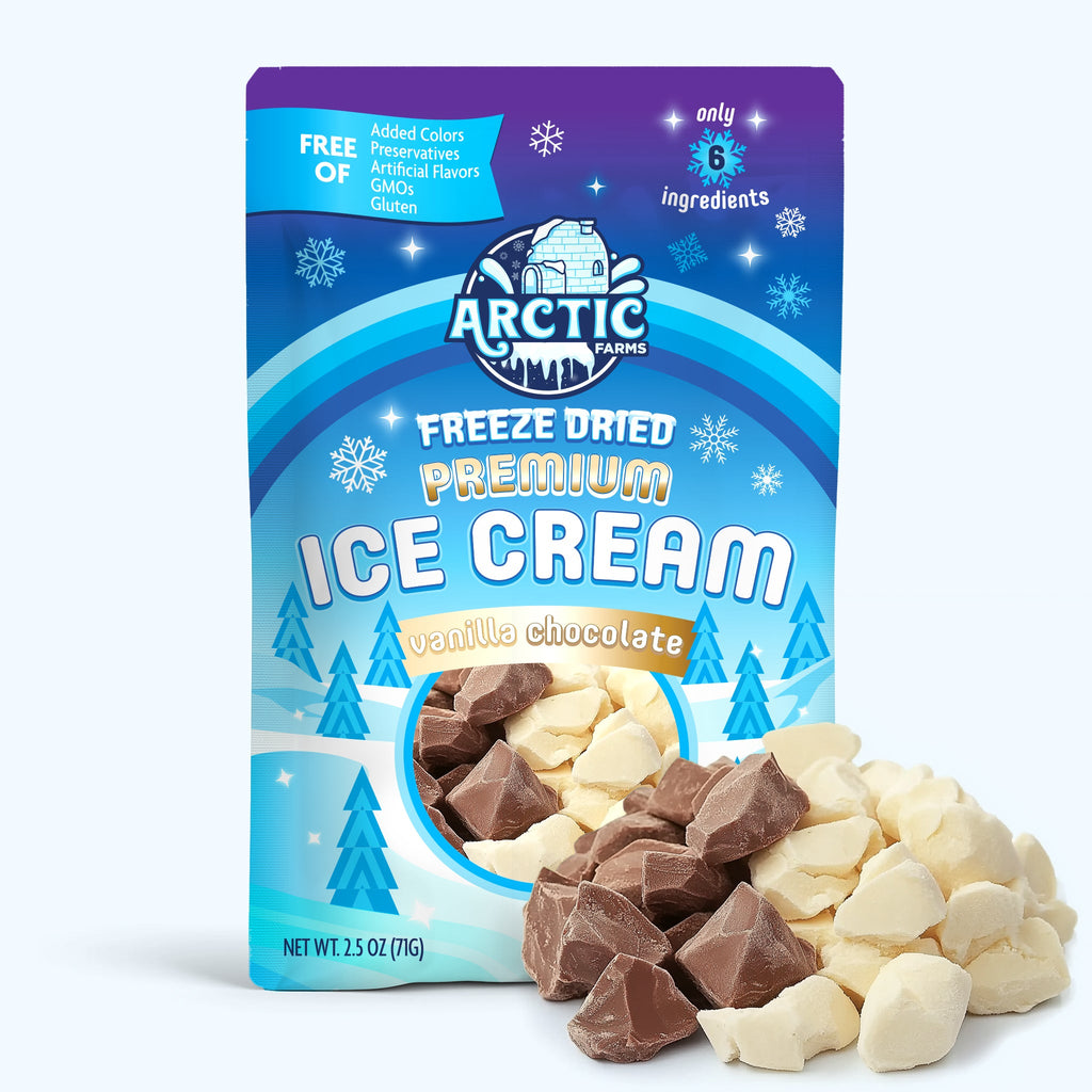 PREMIUM Freeze Dried Ice Cream * Only 5 Ingredients * Neapolitan