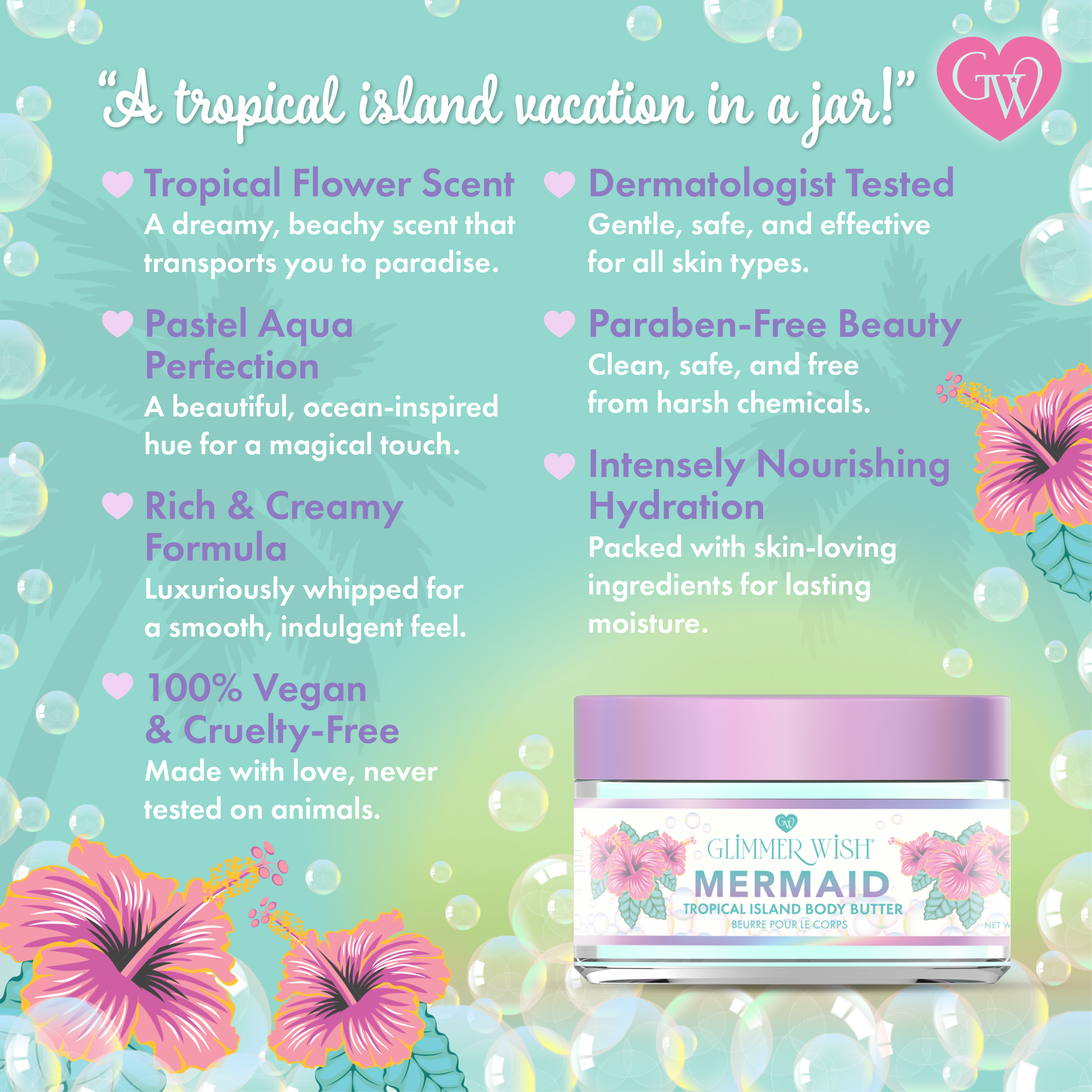Mermaid Whipped Body Butter