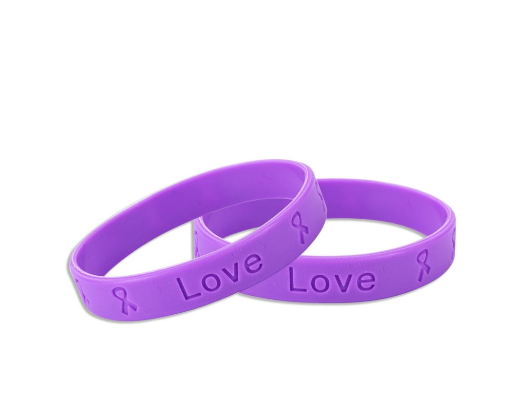 Pancreatic Cancer Awareness Silicone Bracelet Wristbands