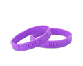 Pancreatic Cancer Awareness Silicone Bracelet Wristbands
