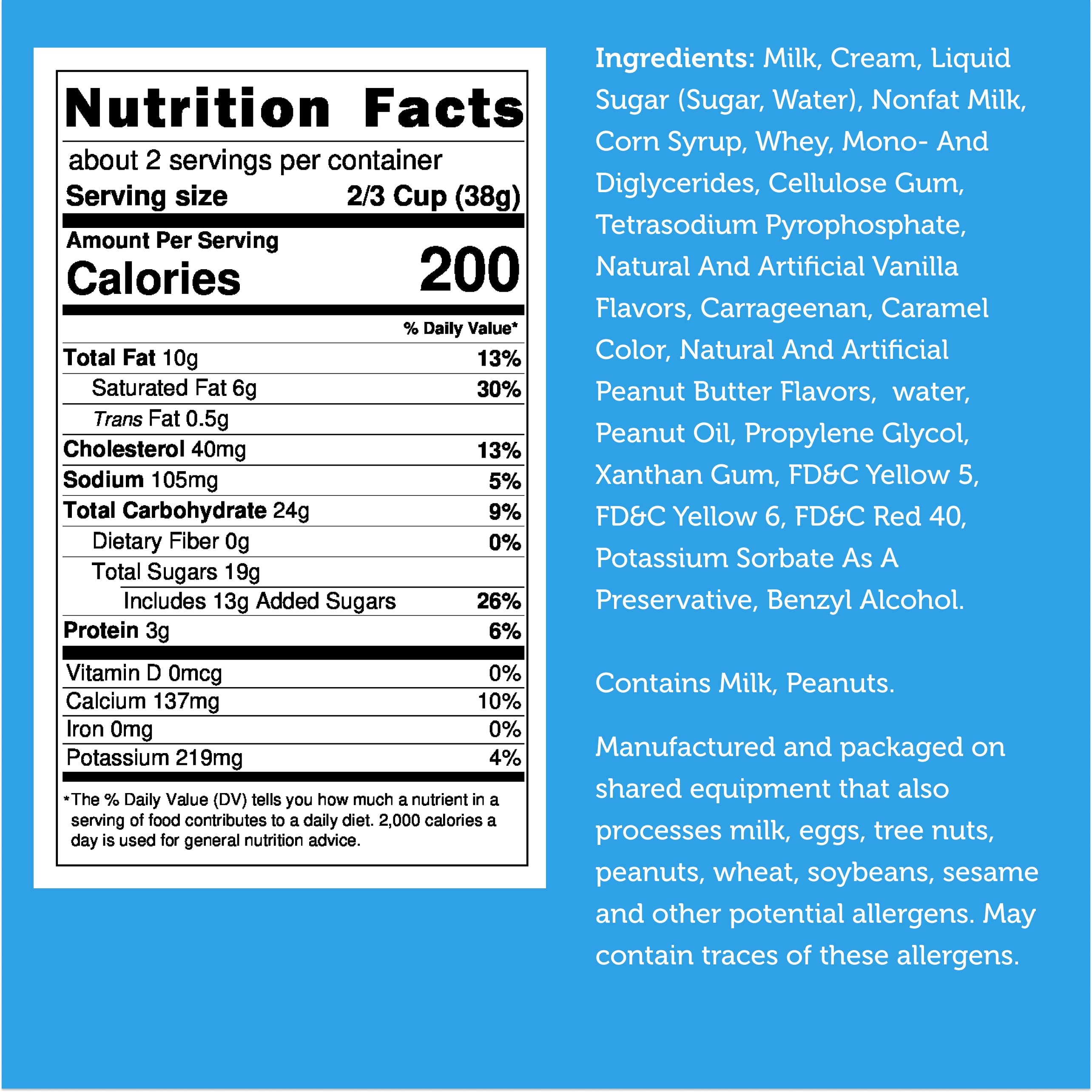 Freeze Dried Ice Cream That Does Not Melt (Bits) Peanut Butter