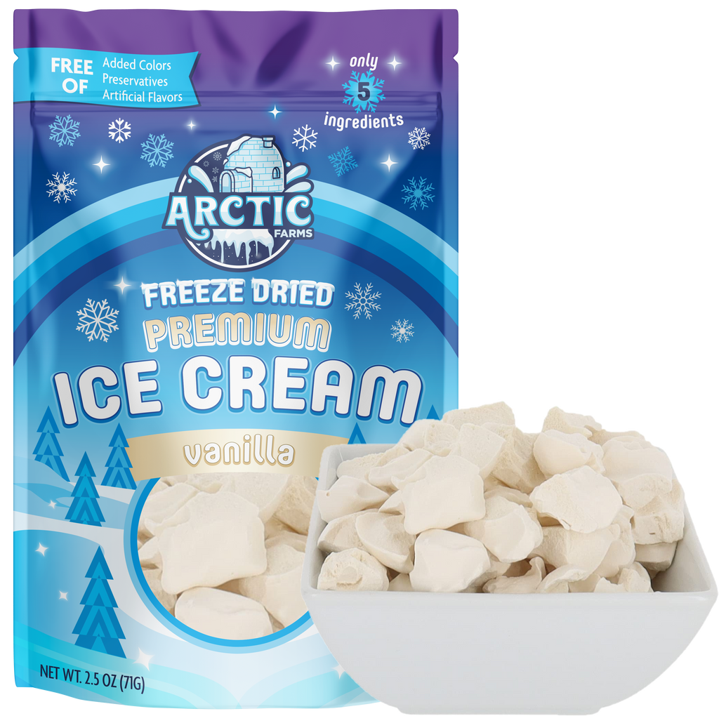 PREMIUM Freeze Dried Ice Cream * Only 5 Ingredients * Neapolitan