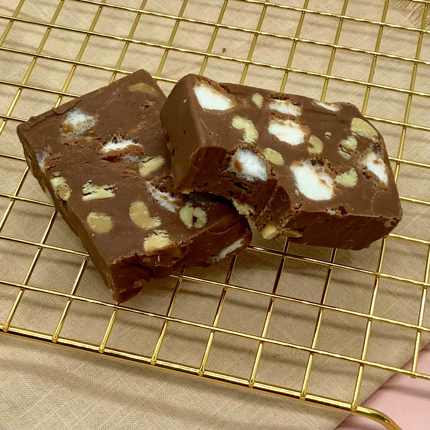Rocky Road Fudge