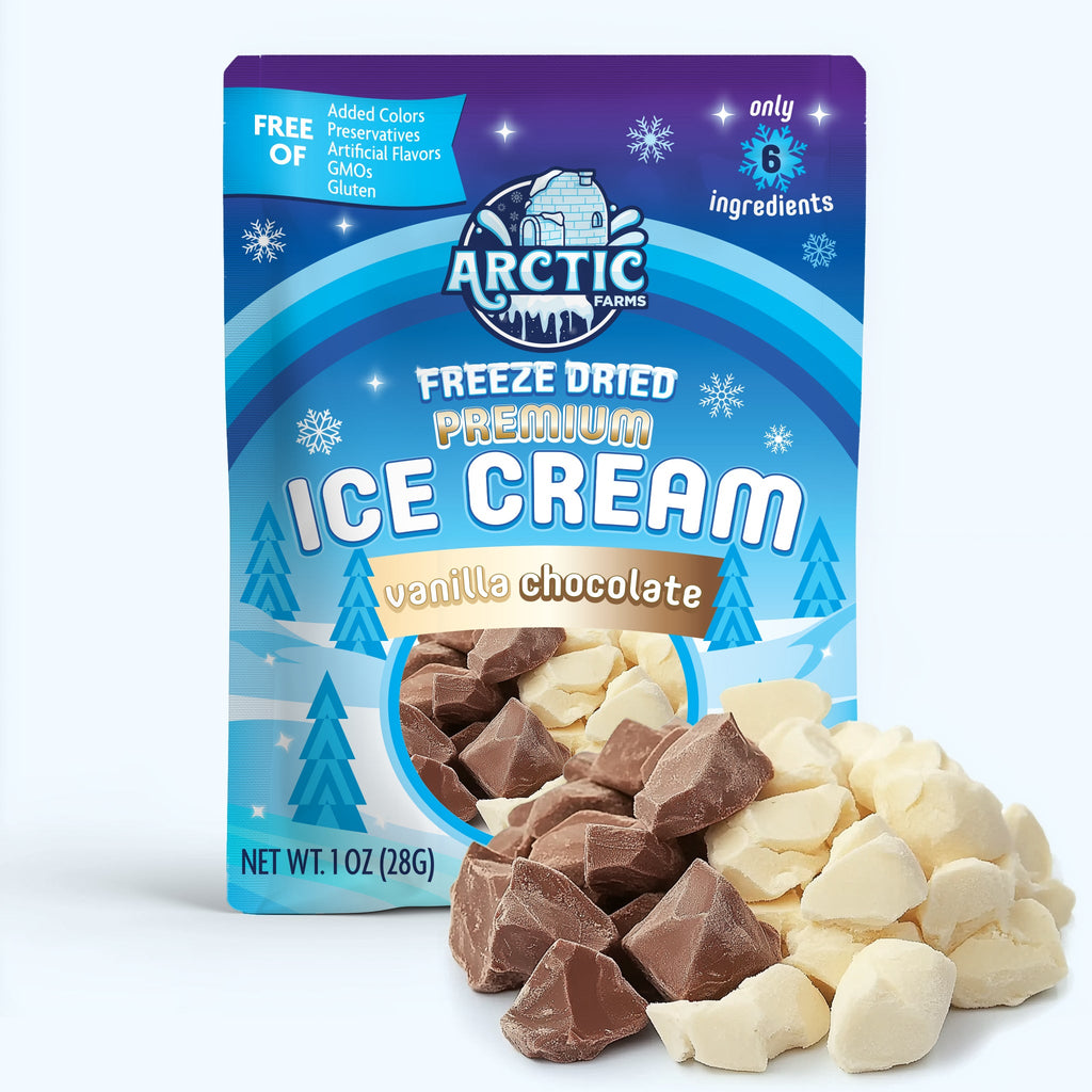 PREMIUM Freeze Dried Ice Cream * Only 5 Ingredients * Neapolitan