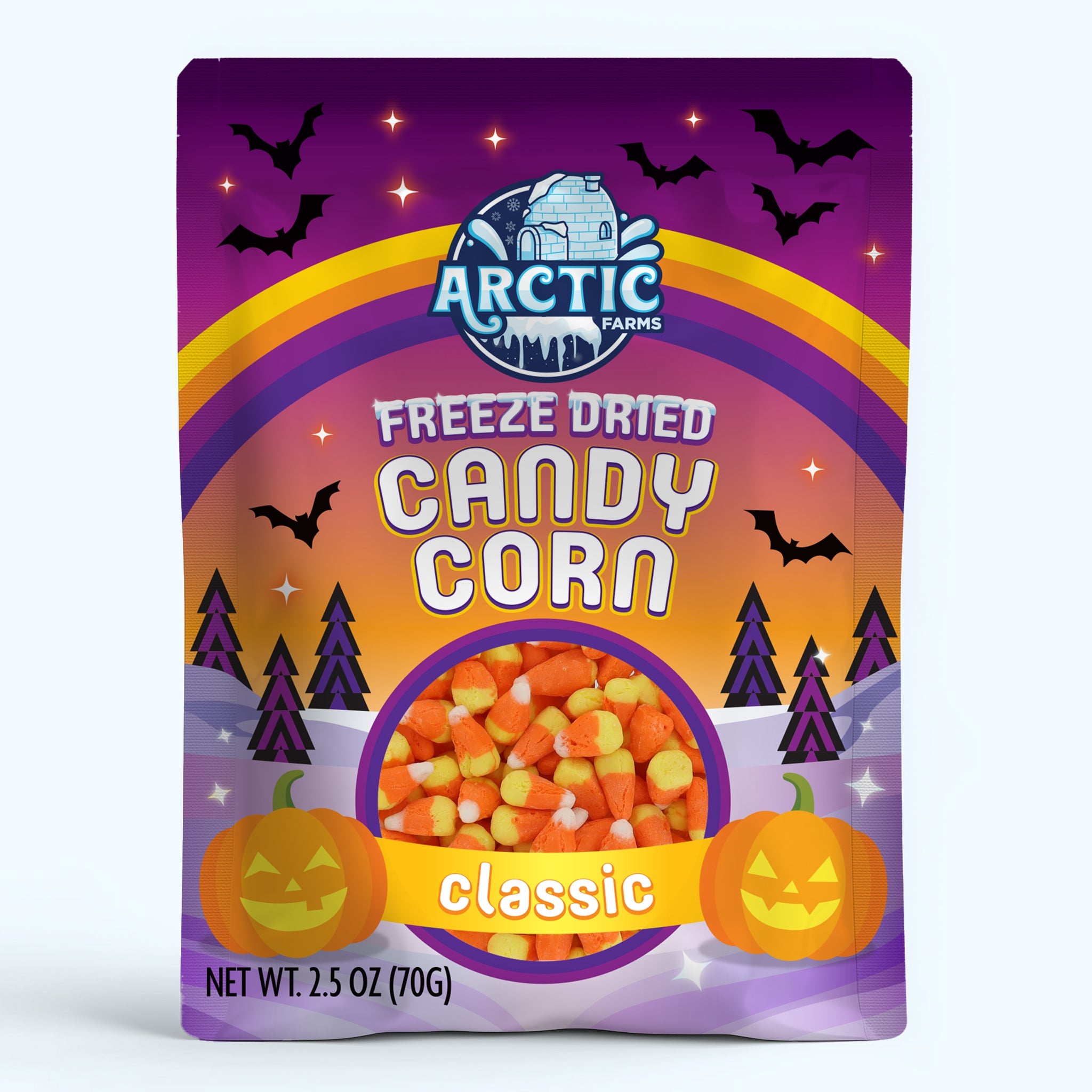 Freeze Dried Candy Corn Halloween Edition