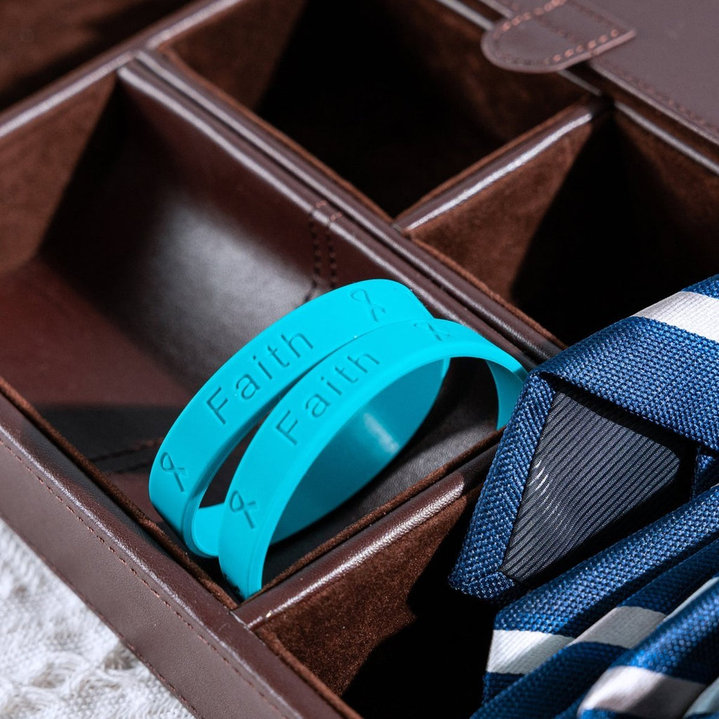 Sexual Assault Awareness Silicone Bracelet Wristbands