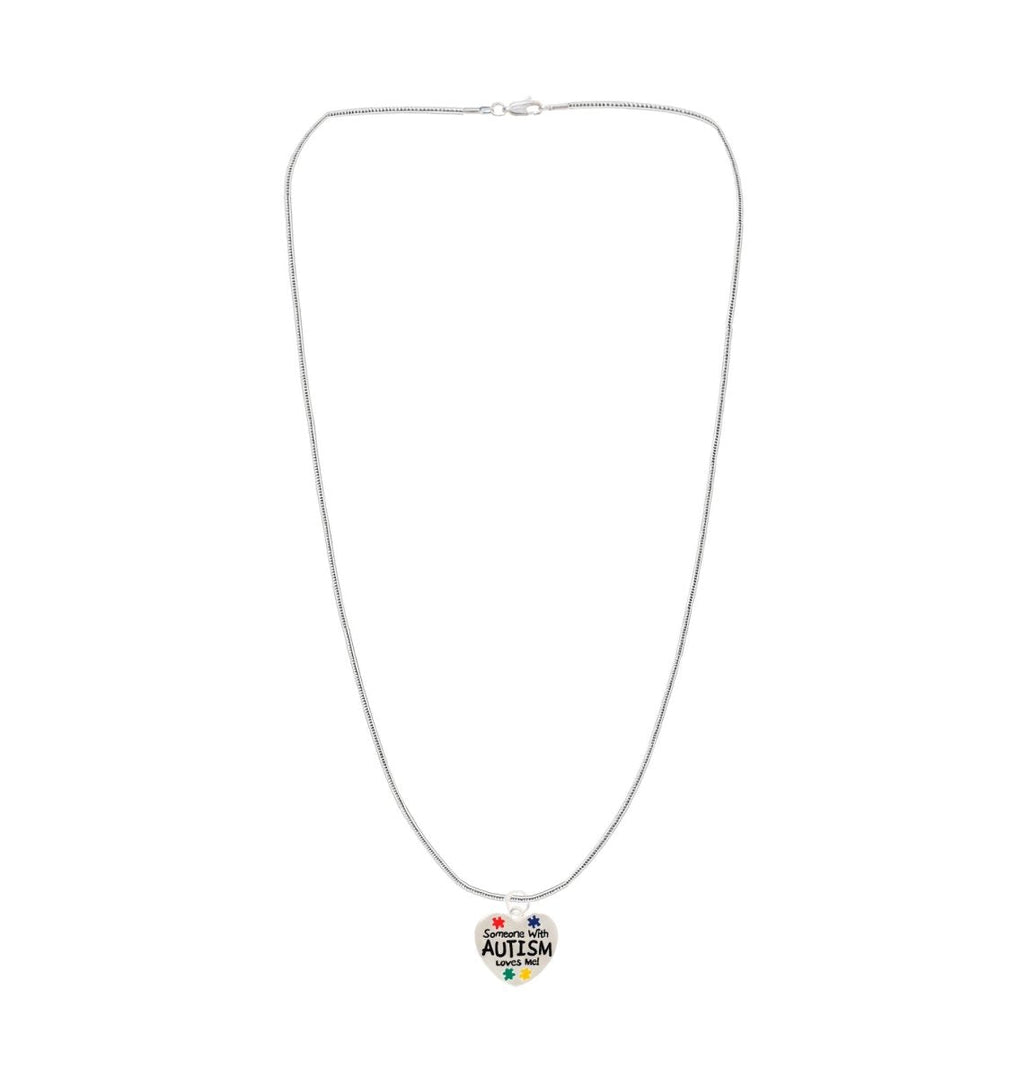 Someone With Autism Loves Me Necklaces