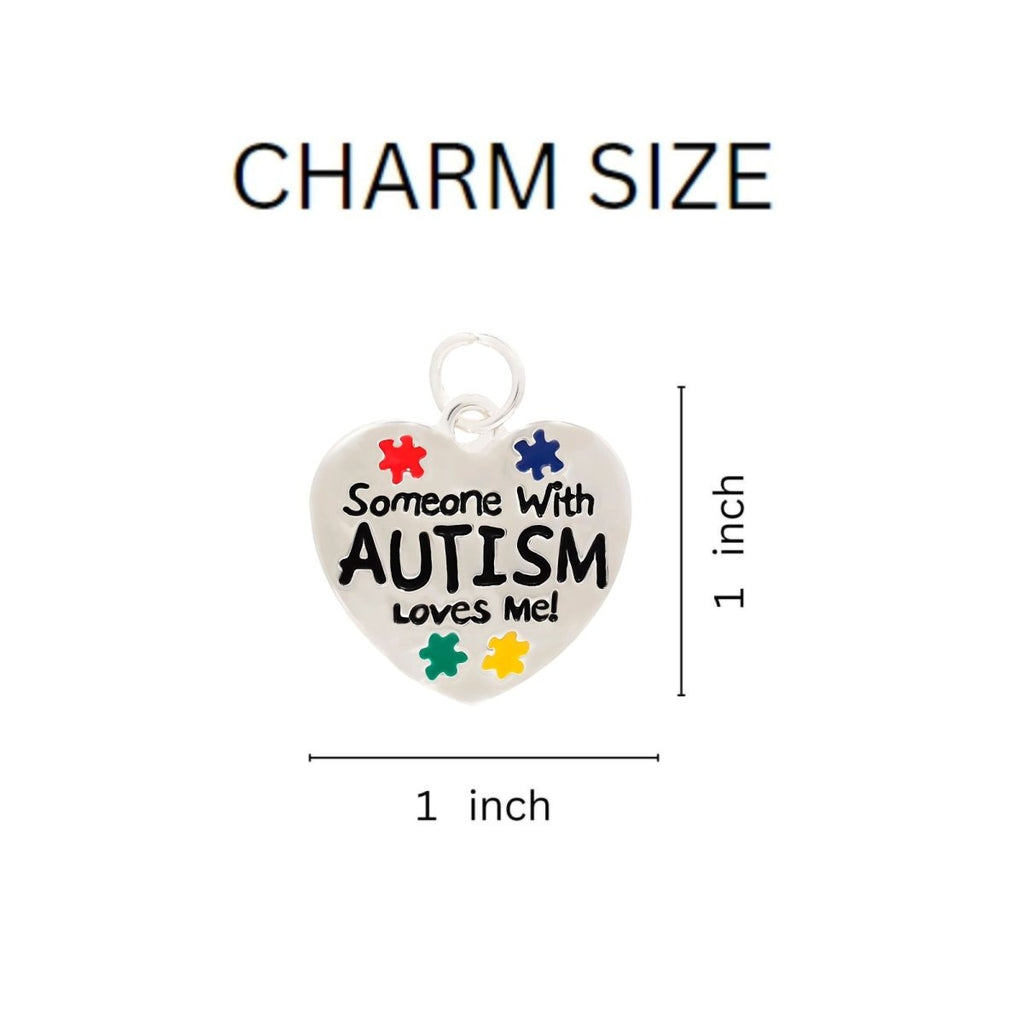 Someone With Autism Loves Me Necklaces